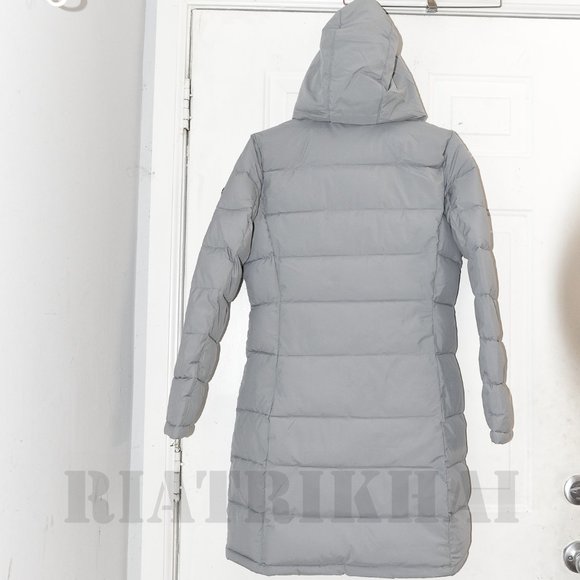 GRAY NWT Andrew Marc Ladies’ Long Stretch Parka‎ - Picture 12 of 14